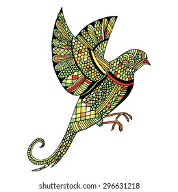 swallow with embroidery decoration 