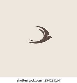 swallow icon. Vector illustration for your design