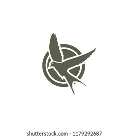 swallow logo design