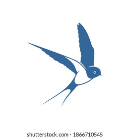 Swallow logo vector template, Creative swallow logo design concepts, icon symbol, illustration