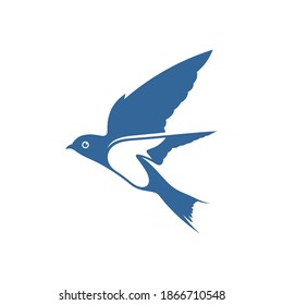 Swallow logo vector template, Creative swallow logo design concepts, icon symbol, illustration