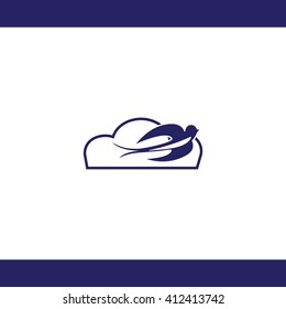 Swallow vector icon