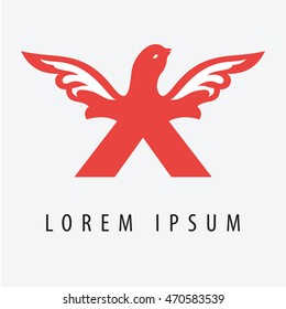 swallow vector logo