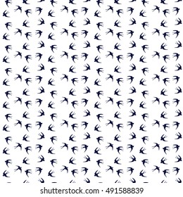 swallows flying