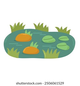 Swamp icon clipart avatar logtotype isolated vector illustration