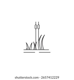 swamp icon illustration element design