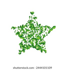 Swamp Leaves Tea Vector White Background. Fresh Greens Banner. Olive Foliage Blur Poster. Leaf Motion Illustration.