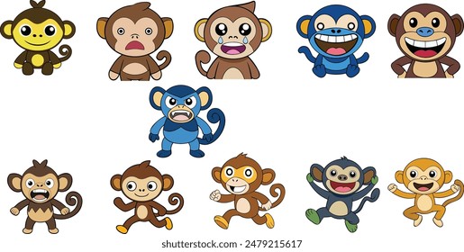 Allen’s Swamp Monkeys design ,vector design