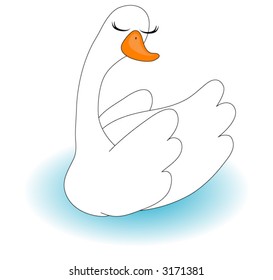 Swan Cartoon Images, Stock Photos & Vectors | Shutterstock