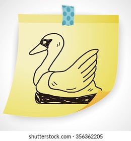 Swan Boat doodle