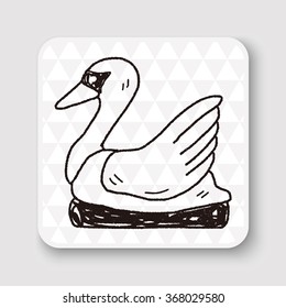 Swan Boat doodle