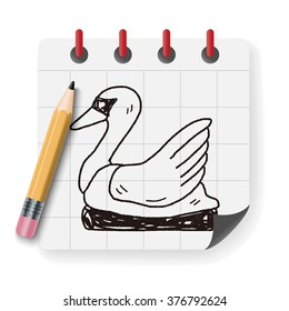 Swan Boat doodle