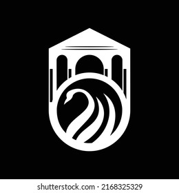 Kreatives Logo-Design für Swan Building