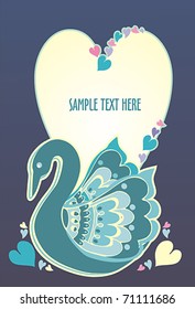 swan card