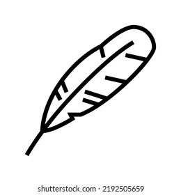 swan feather soft fluffy color icon vector. swan feather soft fluffy sign. isolated symbol illustration