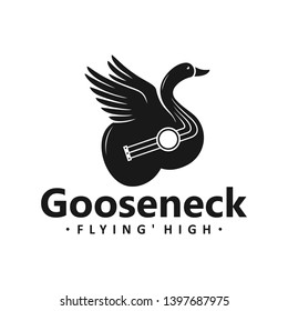 swan guitar logo design your company