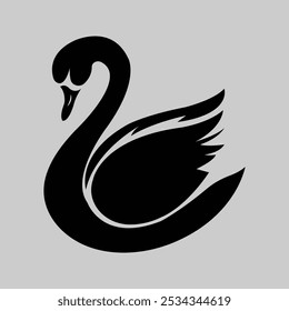 Swan High Quality Vector Logo Vector12