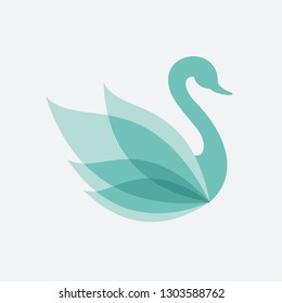 Swan Icon Logo