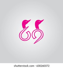 swan icon logo