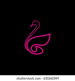 swan icon logo