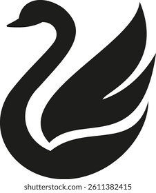 swan icon for your web site design, logo, app, UI. swan logo. royal swan sign.