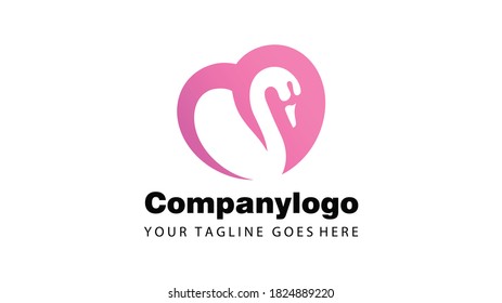 Plantilla de vector de diseño abstracto con logotipo de intercambio