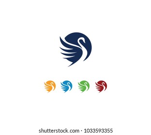 Swan logo design