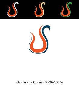 diseño de ilustración de vector de icono de swan
