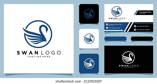 Modelo de diseño de ilustración vectorial del icono de pergamino con diseño de tarjeta de visita