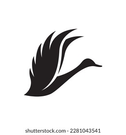 Swan logo images illustration design