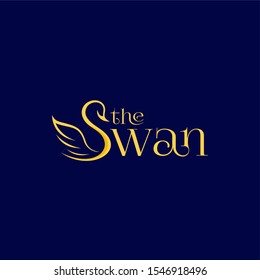 The Swan Logo Luxury Concept