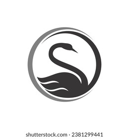 swan logo Simple, clean and elegant