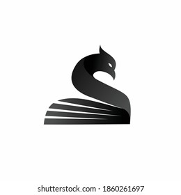 logo de swan con concepto simple