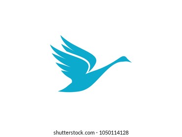 Swan logo Template 