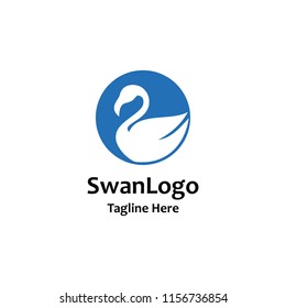 swan logo template