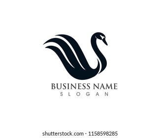 Swan logo Template
