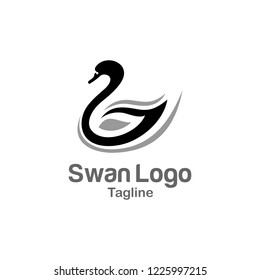 Swan Logo Template