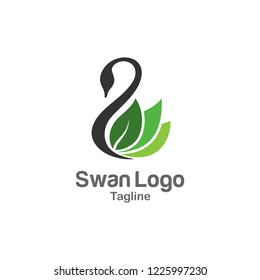 Swan Logo Template