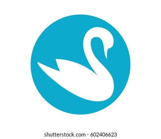 Swan logo Template