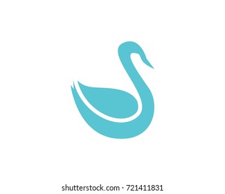 Swan logo Template
