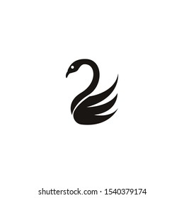 Swan Logo Stock Vector (Royalty Free) 731110891