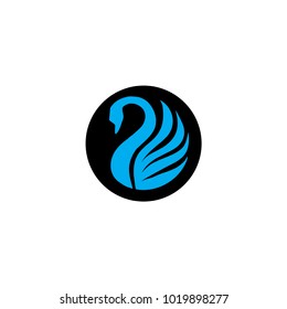 swan logo vector