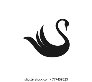 swan logo vector