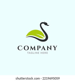 Diseño de modelos vectoriales de logotipo de swing