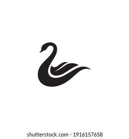 Swan Logo and Vector icon