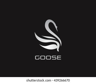 Swan Logo Vector illustration