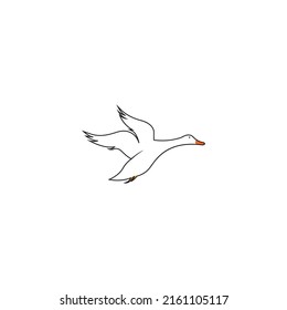 swan logo vector illustration design template