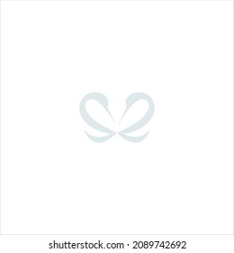 swan logo vector template love