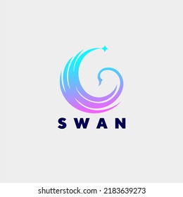 Swan Logo for your Brand Editable