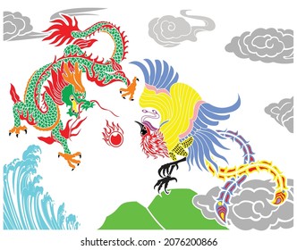 swan over dragon regend of china